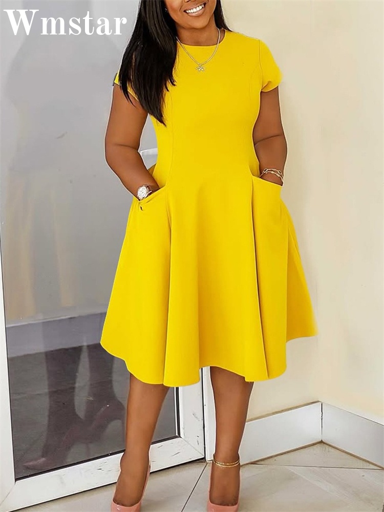 Summer Clothing For Older Women - Wmstar P[lus Size Women Clothing Dresses