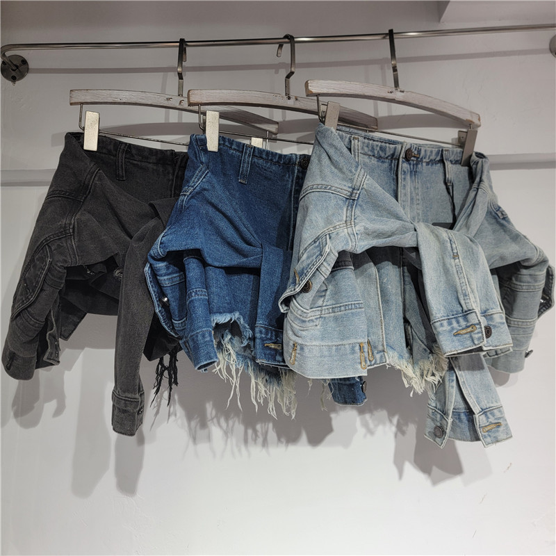 Summer Clothing Cheap - Denim Shorts Women Jeans Vintage Washed