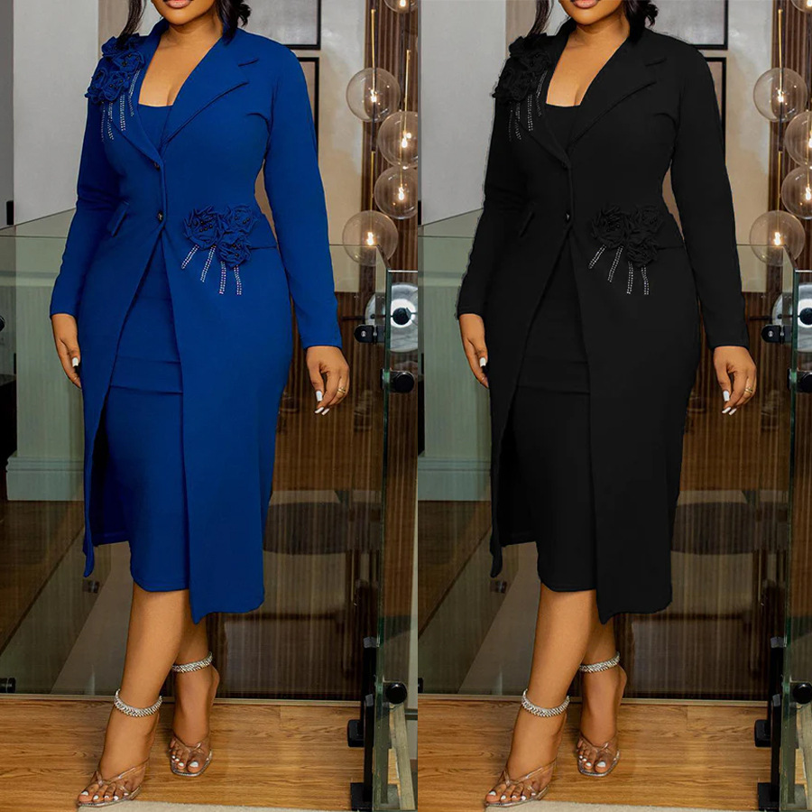 Summer Clothing For Older Women - Women Dress Sets Two Pieces Set