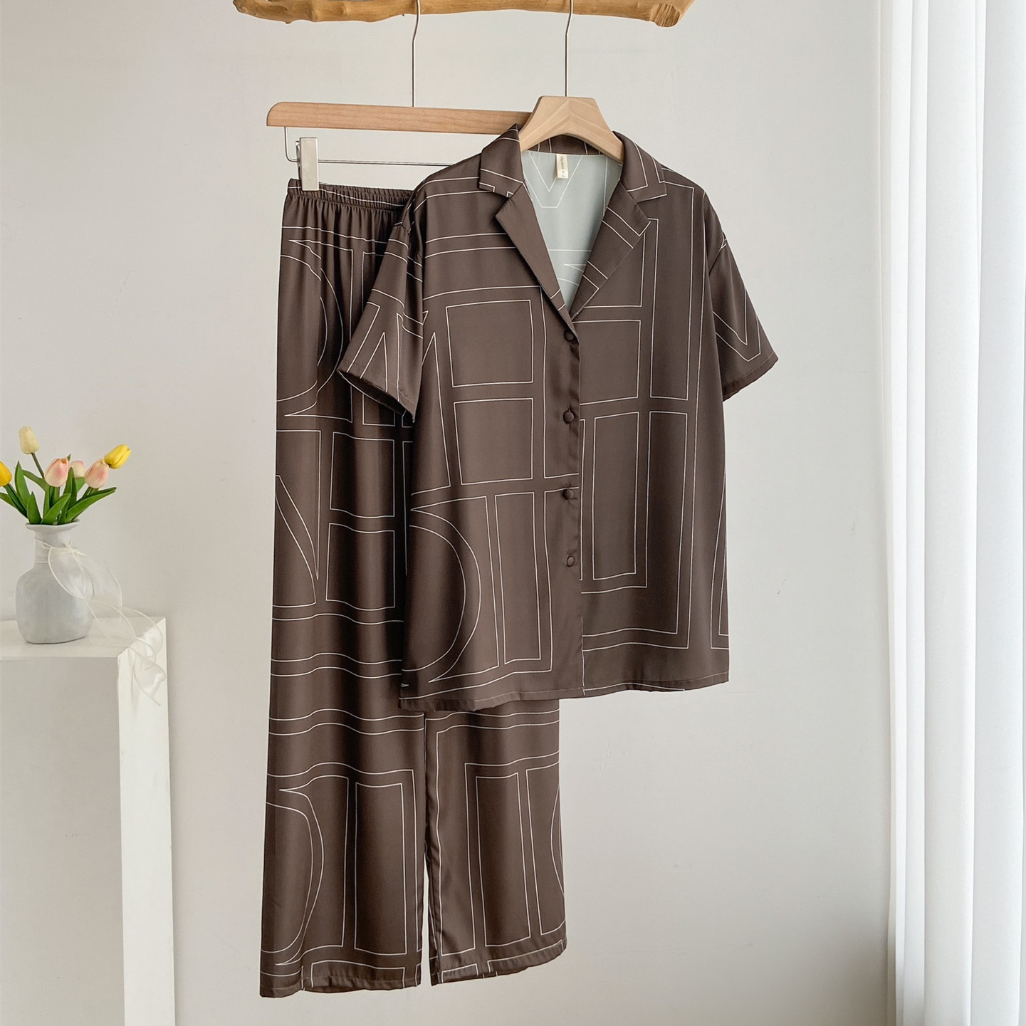 New Satin Luxury Print Ice Sil - đánh giá và giá Summer House Clothing