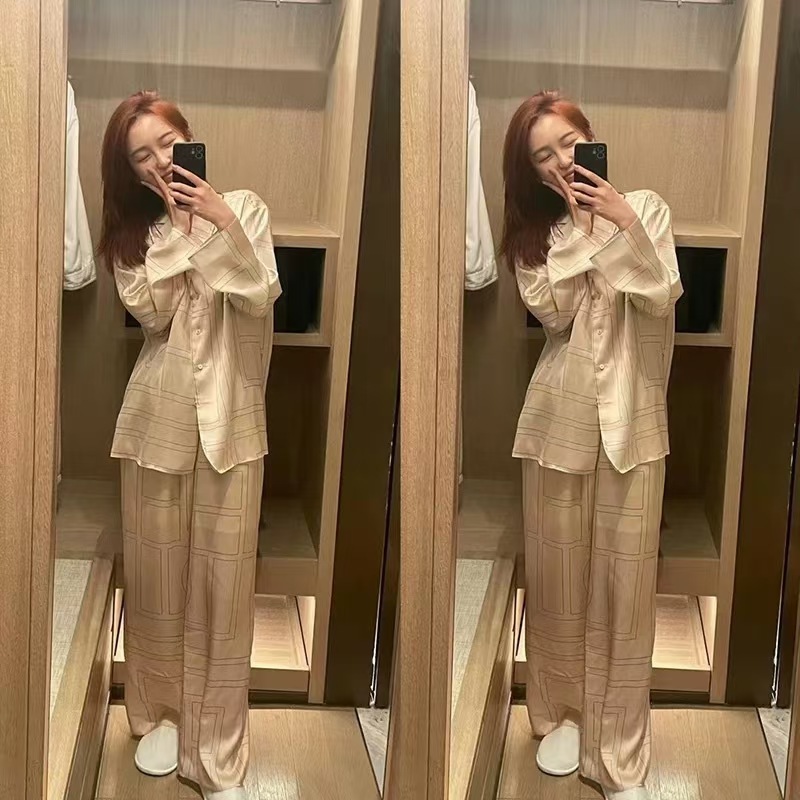 New Satin Luxury Print Ice Sil - đánh giá và giá Summer House Clothing