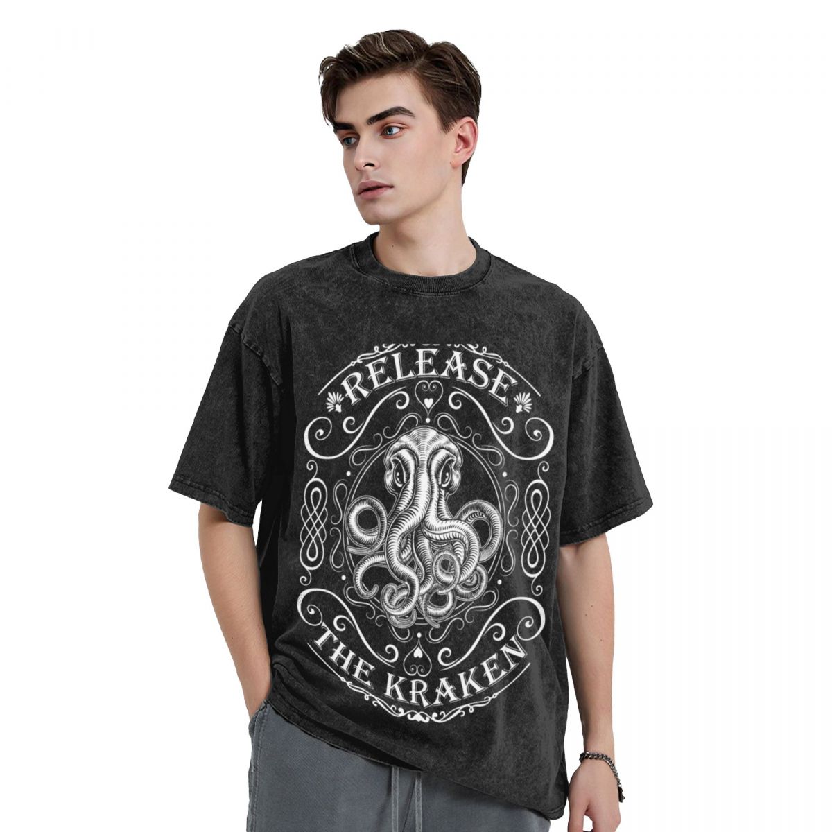 Release the kraken T-Shirt aes - đánh giá và giá Summer Clothing Release
