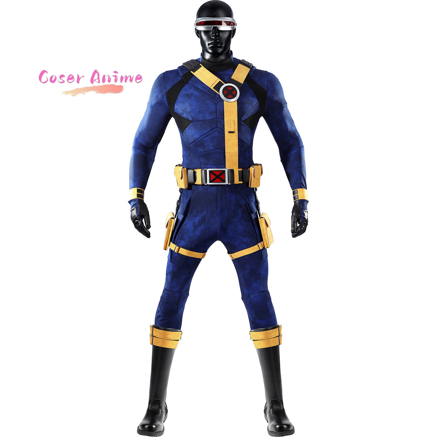 Scott Summers Cyclops Cosplay  - đánh giá và giá Summer Clothing Cartoon