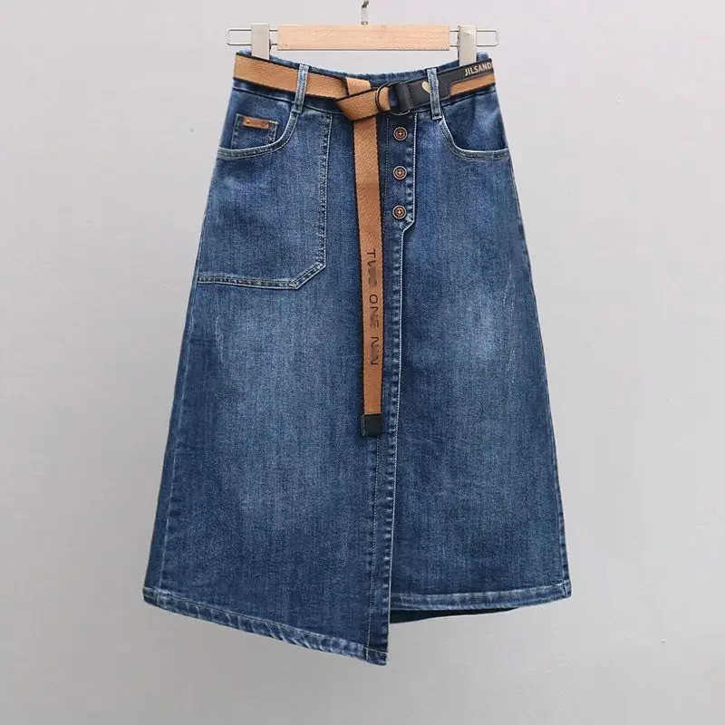 Irregular Denim Skirt for Wome - đánh giá và giá Summer Clothing Wraps