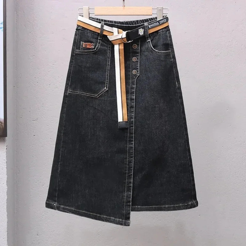 Irregular Denim Skirt for Wome - đánh giá và giá Summer Clothing Wraps