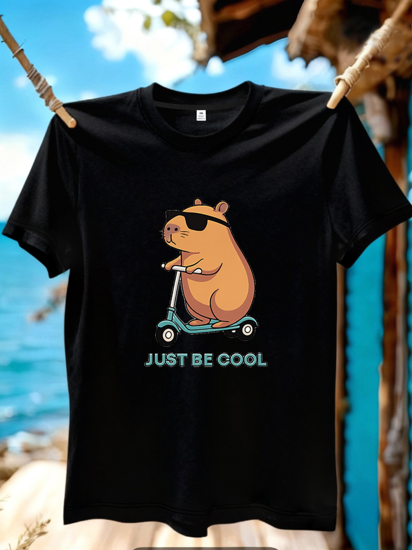 【YJ01222】Cute Capybara Cartoon - đánh giá và giá Summer Clothing Cartoon