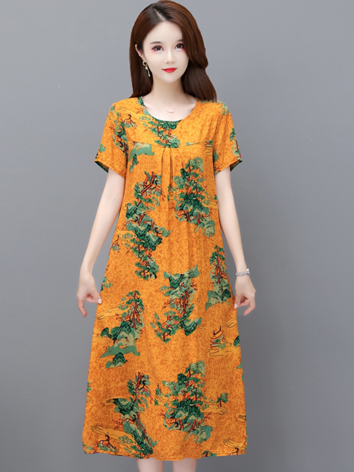 plus Size Summer New Loose Dre - đánh giá và giá Summer Clothing Over 60