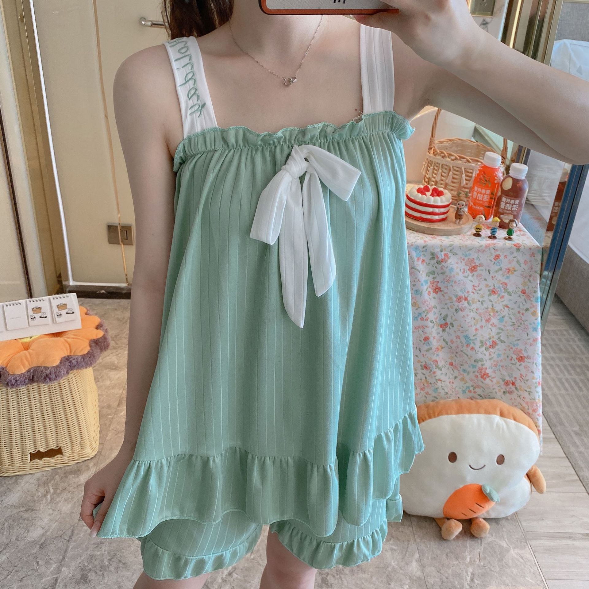 Two-piece Ladies Set Home Suit - đánh giá và giá Summer House Clothing