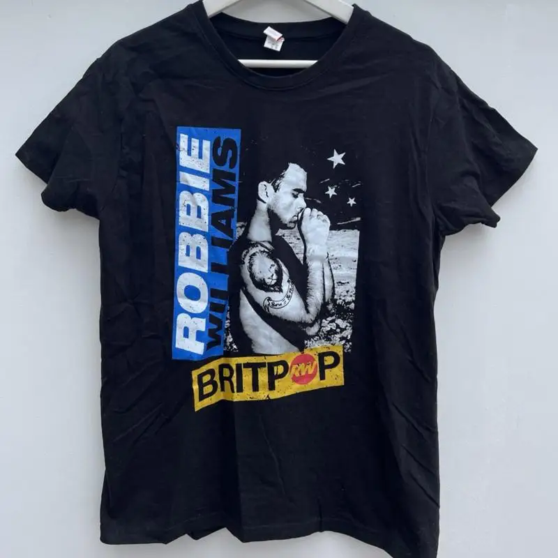 Robbie Williams Britpop T Shir - đánh giá và giá Summer Clothing Uk