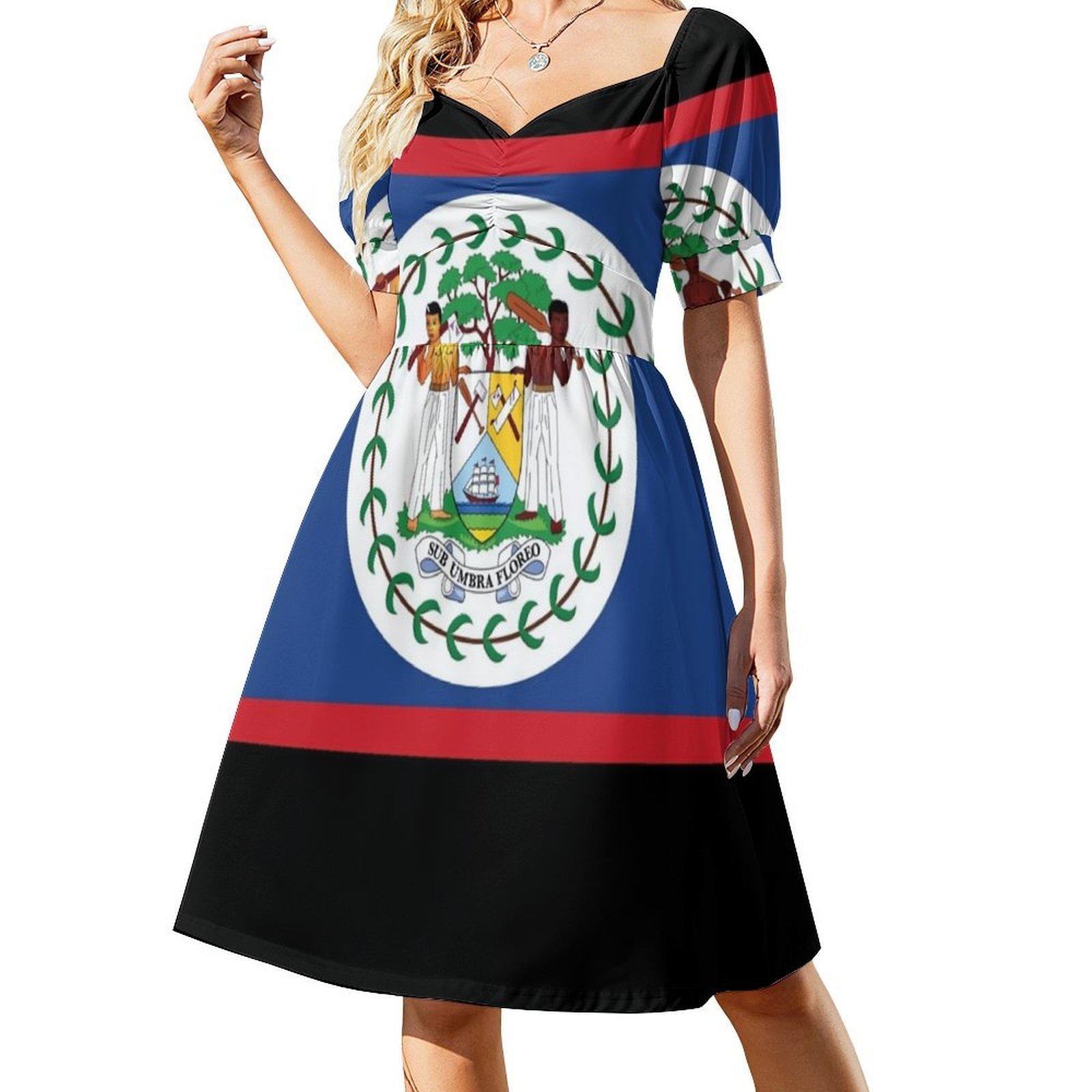 National Flag Of Belize Women' - đánh giá và giá Summer Clothing Banner