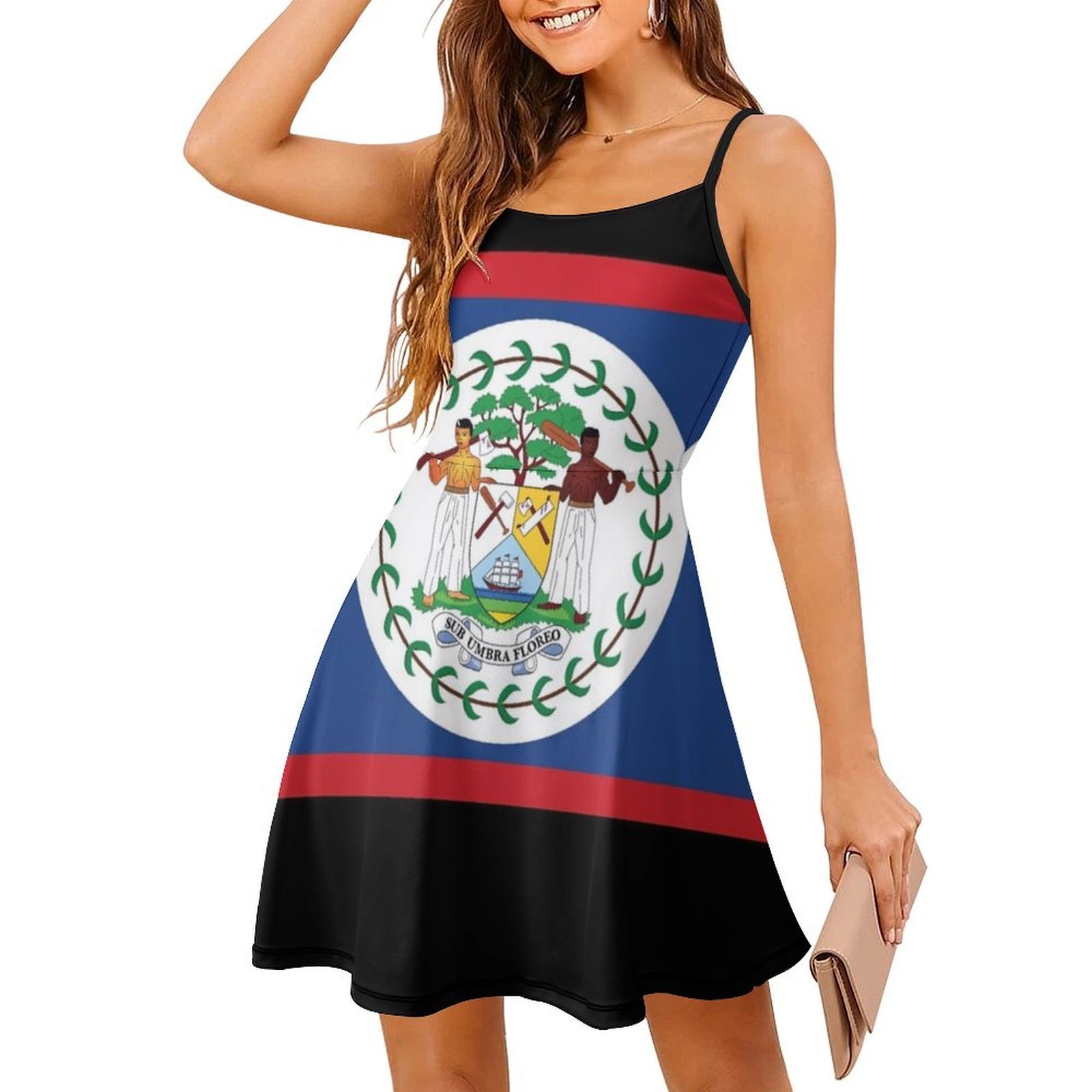 National Flag Of Belize Women' - đánh giá và giá Summer Clothing Banner