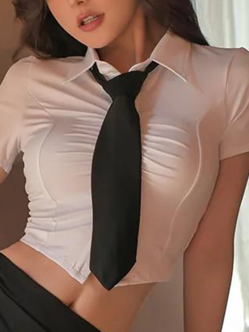 New Sexy Secretary Teacher Whi - đánh giá và giá Summer Clothing Wraps